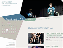 Tablet Screenshot of frankfurt-lab.com